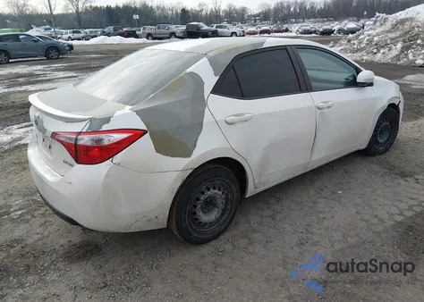 2014 Toyota Corolla Le Eco из США, поврежденный, VIN 5YFBPRHE9EP011178